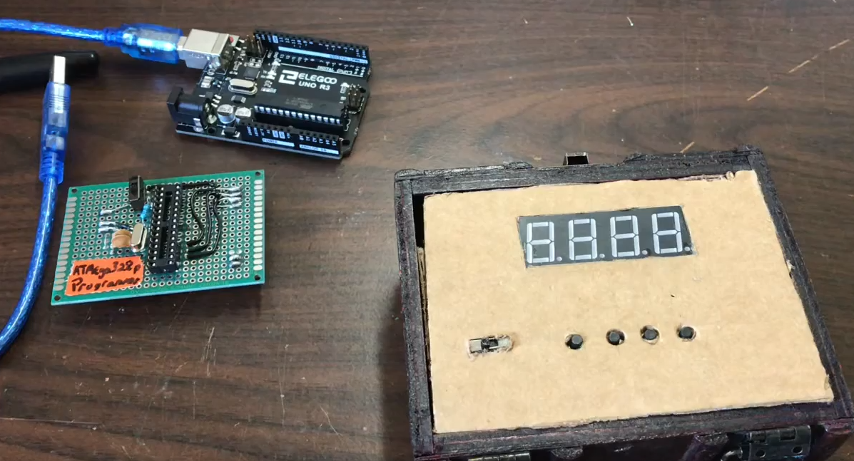 Digital Dice Roller with Arduino Programmer